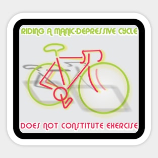 Manic-Depressive Cycle Sticker